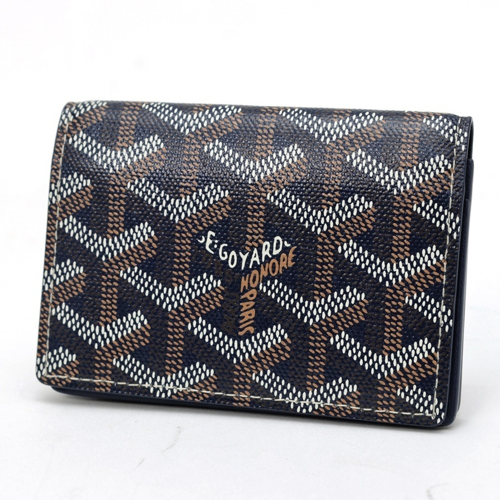 Goyard Malesherbes Card Case/Business Holder MALESHPMLTY12CL12X Goyardine Can...